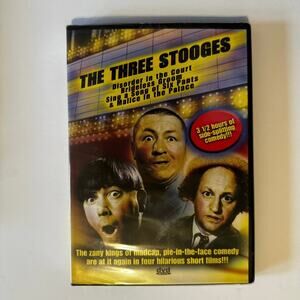 New‎ The Three Stooges 4 Short Films DVD